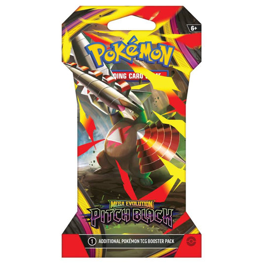 Pokémon Trading Card Game Mega Evolution Pitch Black Sleeved Booster Pack