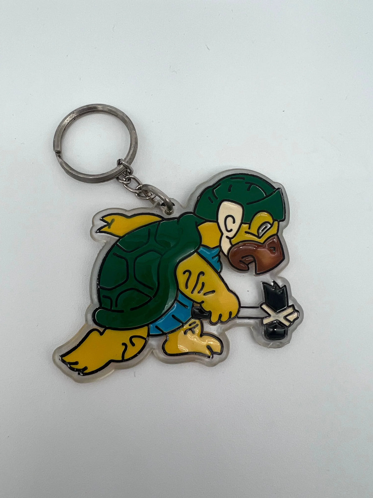 Nintendo NES Super Mario Bros Koopa Keychain (1988) - Glass City Comics & Collectibles