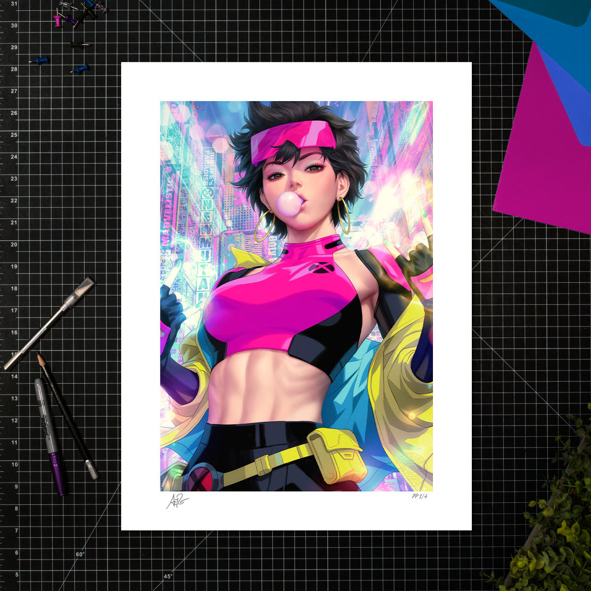 Jubilee Fine Art Print by artist Stanley "Artgerm" Lau