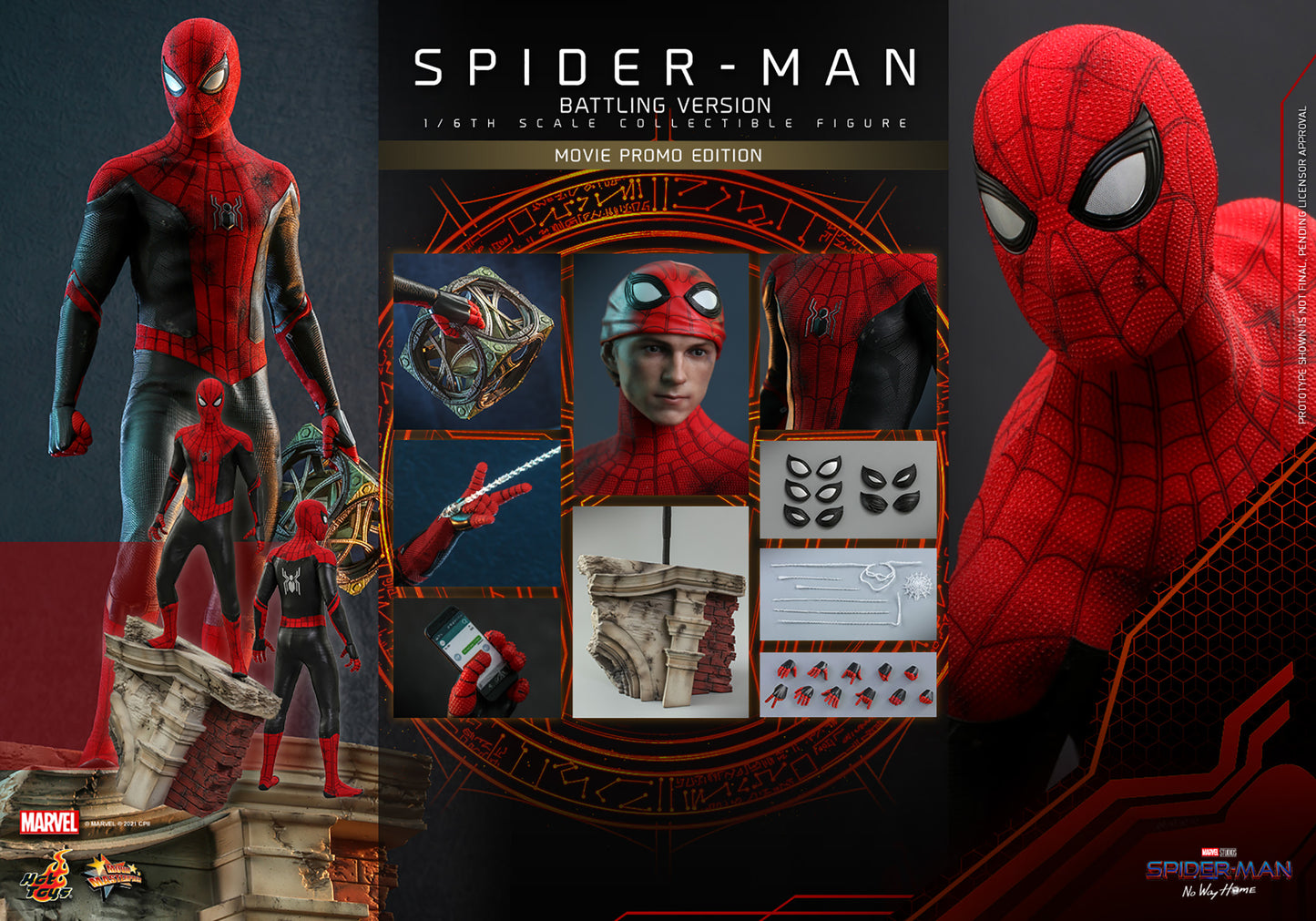 Spider-Man No Way Home Sixth Scale Figure