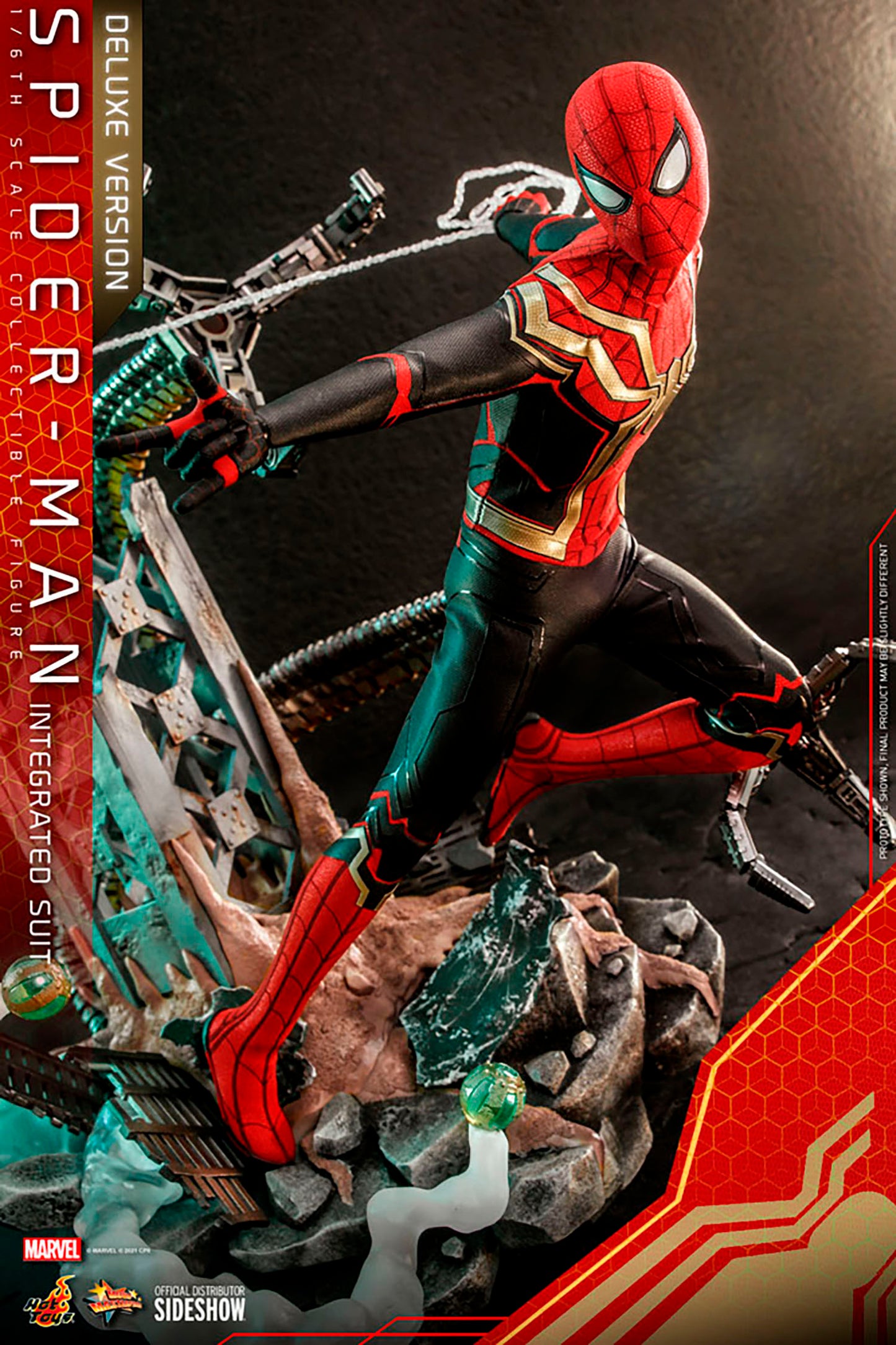 Spider-Man (Integrated Suit) Deluxe Version Sixth Scale Figure