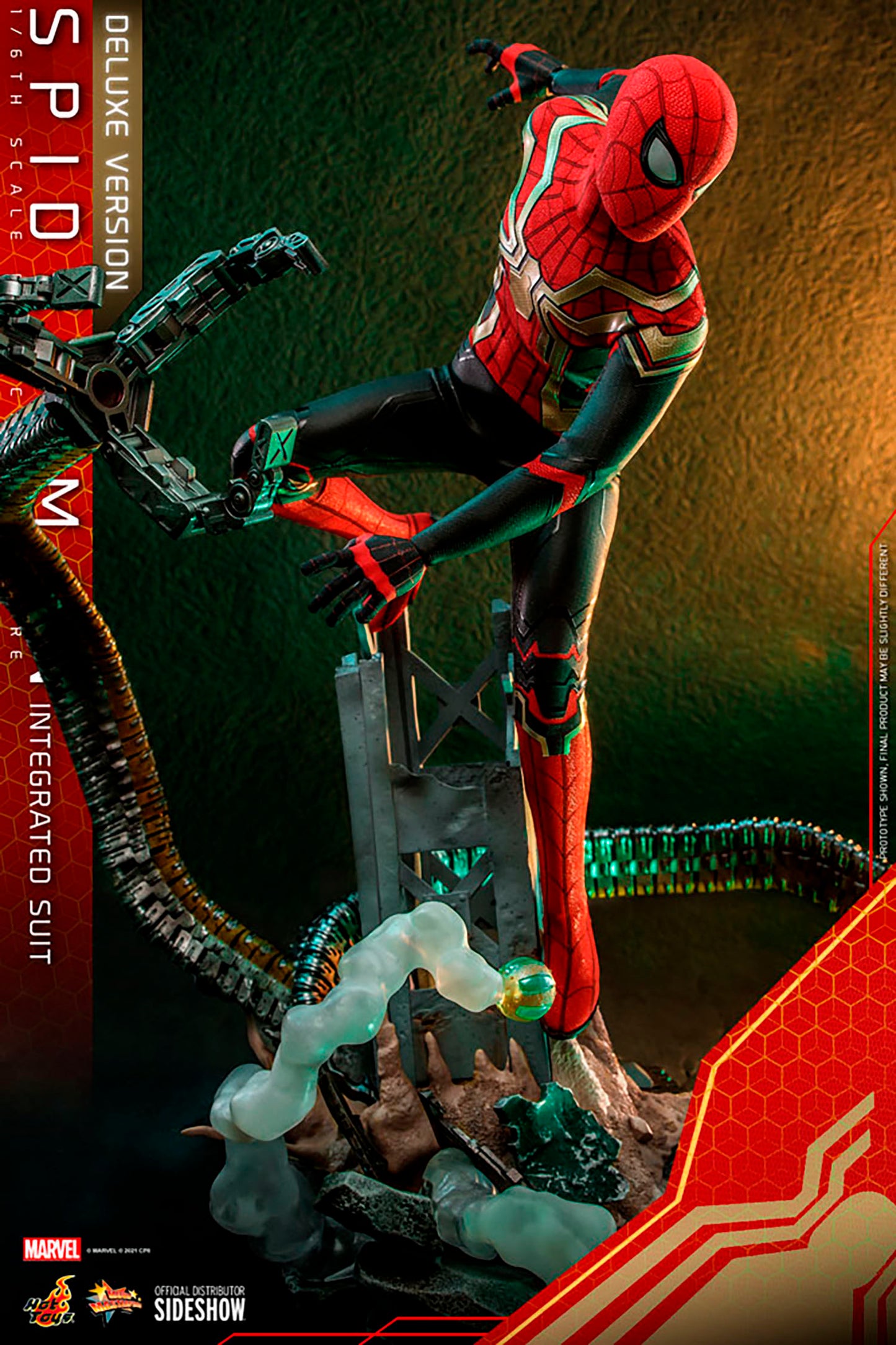 Spider-Man (Integrated Suit) Deluxe Version Sixth Scale Figure