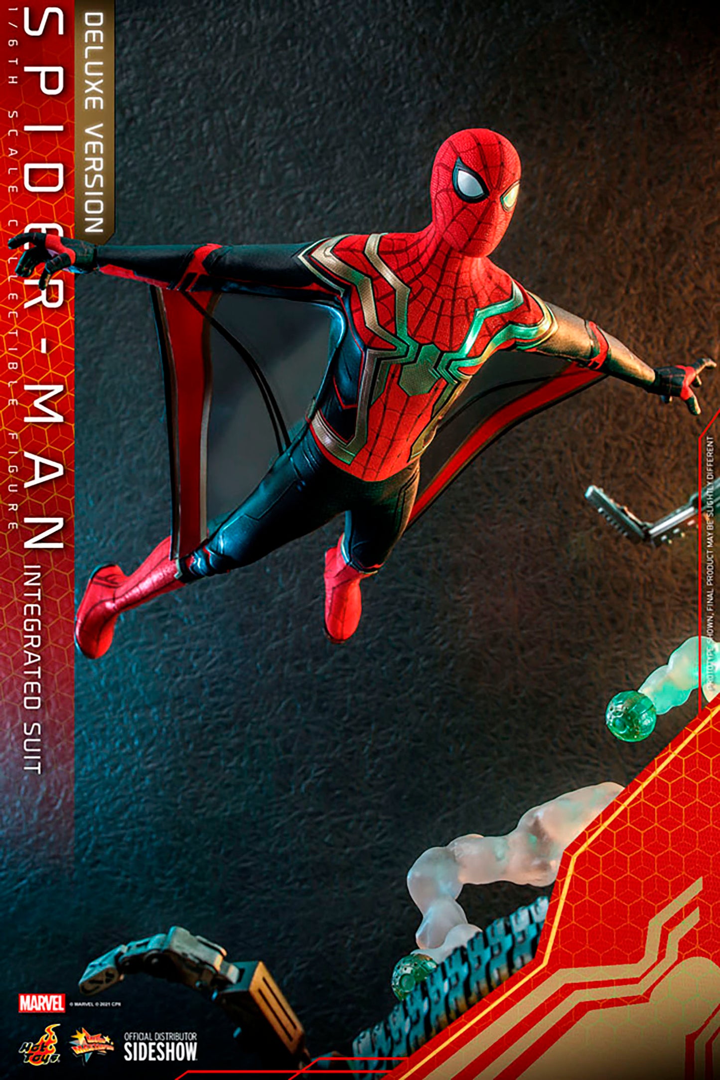 Spider-Man (Integrated Suit) Deluxe Version Sixth Scale Figure