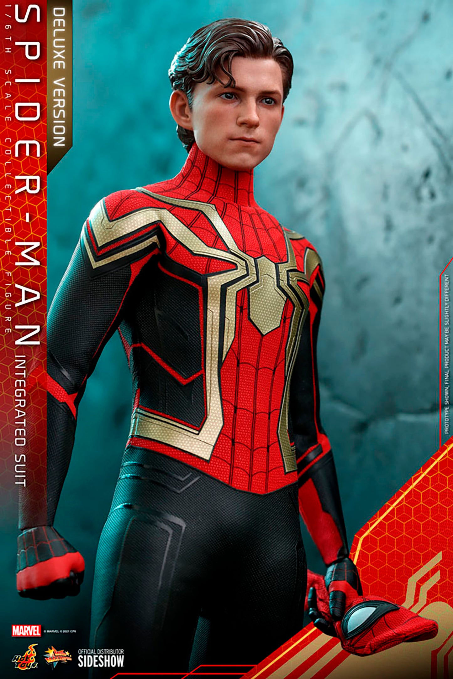 Spider-Man (Integrated Suit) Deluxe Version Sixth Scale Figure