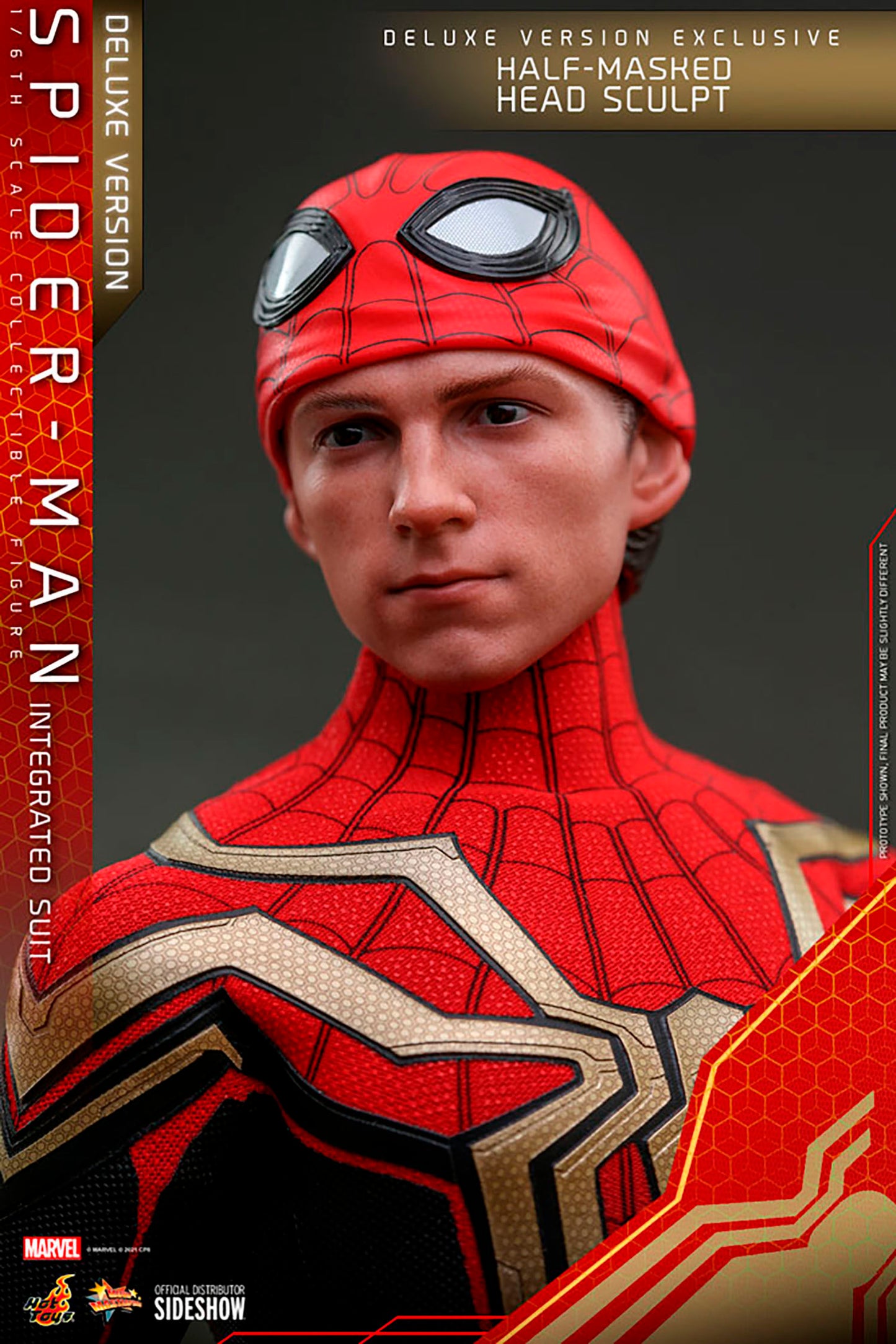 Spider-Man (Integrated Suit) Deluxe Version Sixth Scale Figure