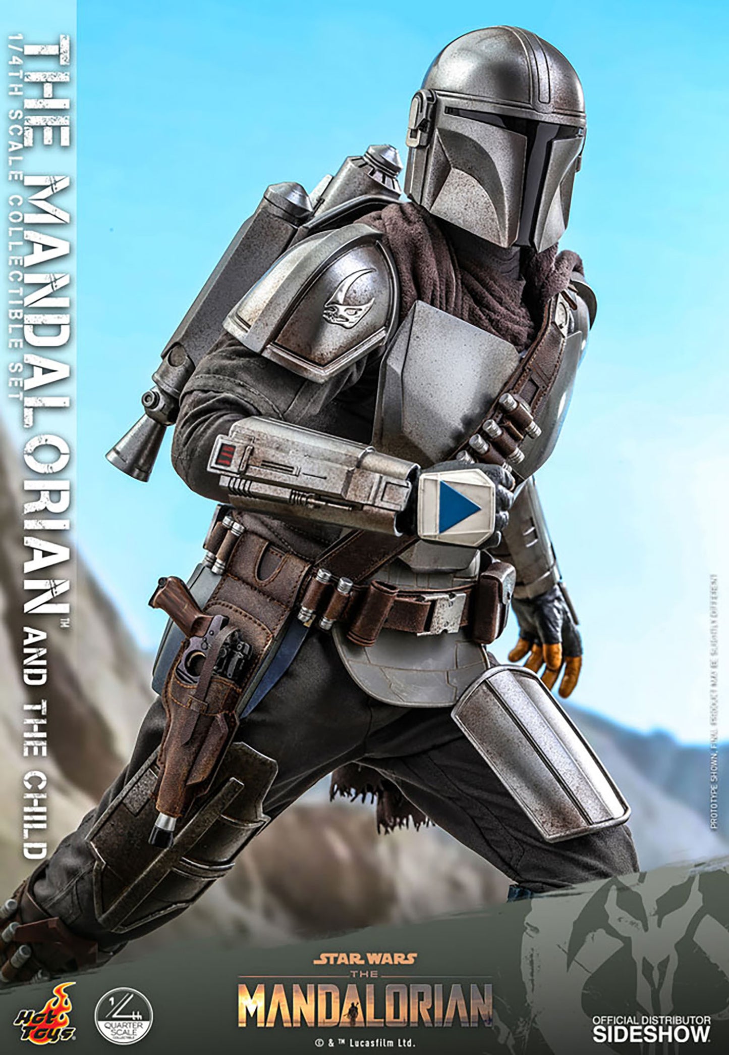 The Mandalorian and The Child Quarter Scale Collectible Set