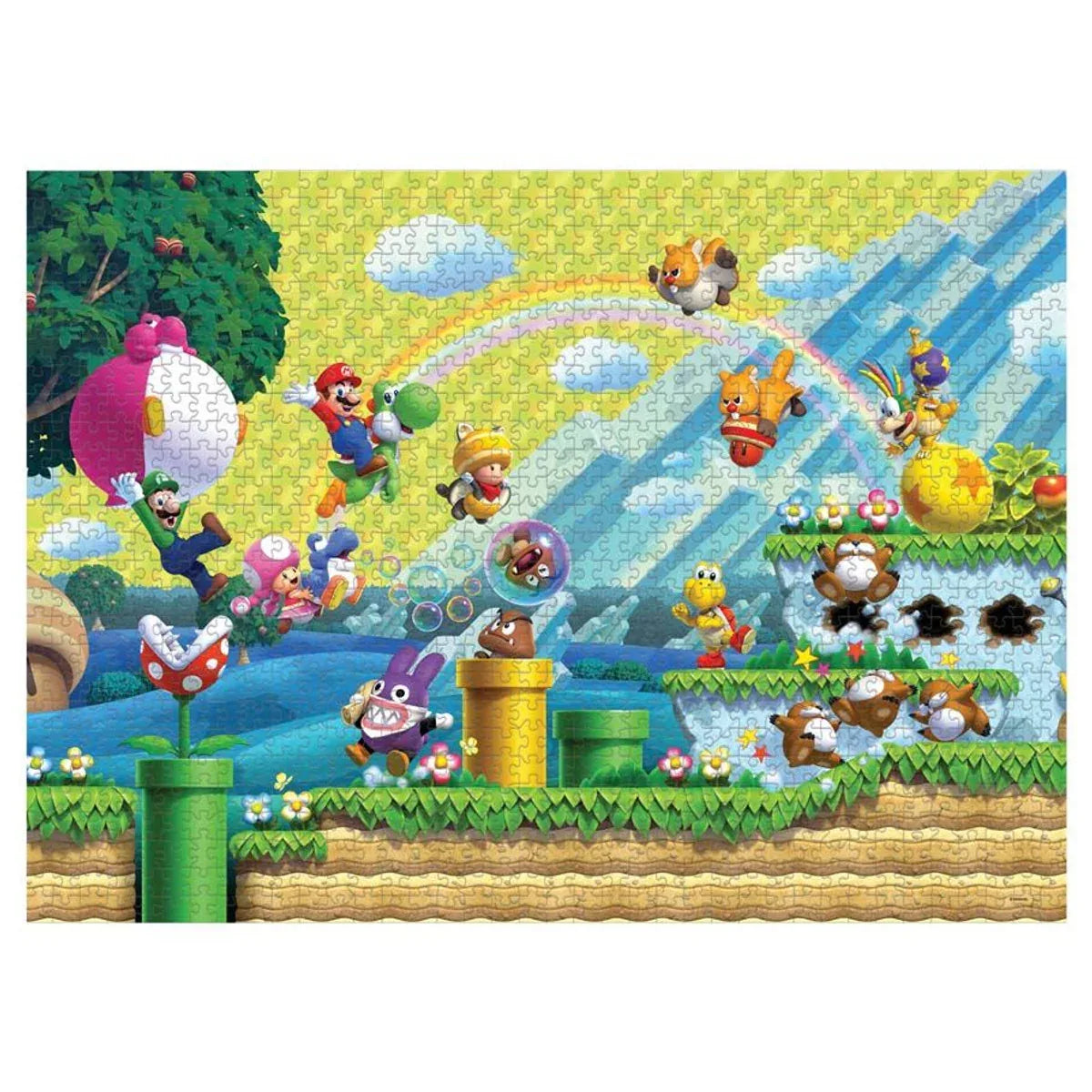 Puzzle: Super Mario "Chaos & Fun" 1000 piece - Glass City Comics & Collectibles