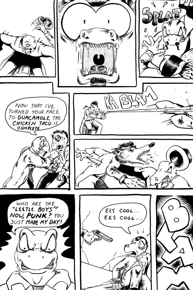 Cold Blooded Chameleon Commandos Comics