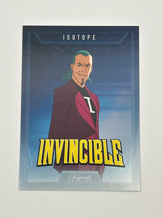 2025 Invincible Season 1 Keepsake Trading Card #126 Isotope Base Card
