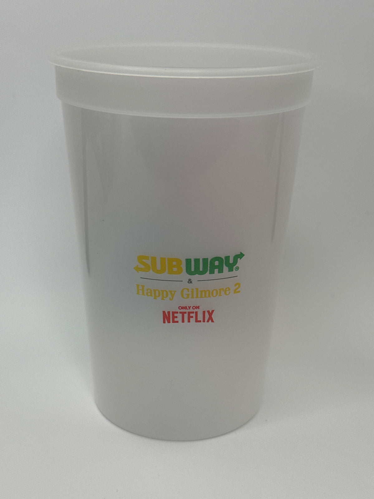 Happy Gilmore 2 Subway Collectible Cups Complete Set of 4