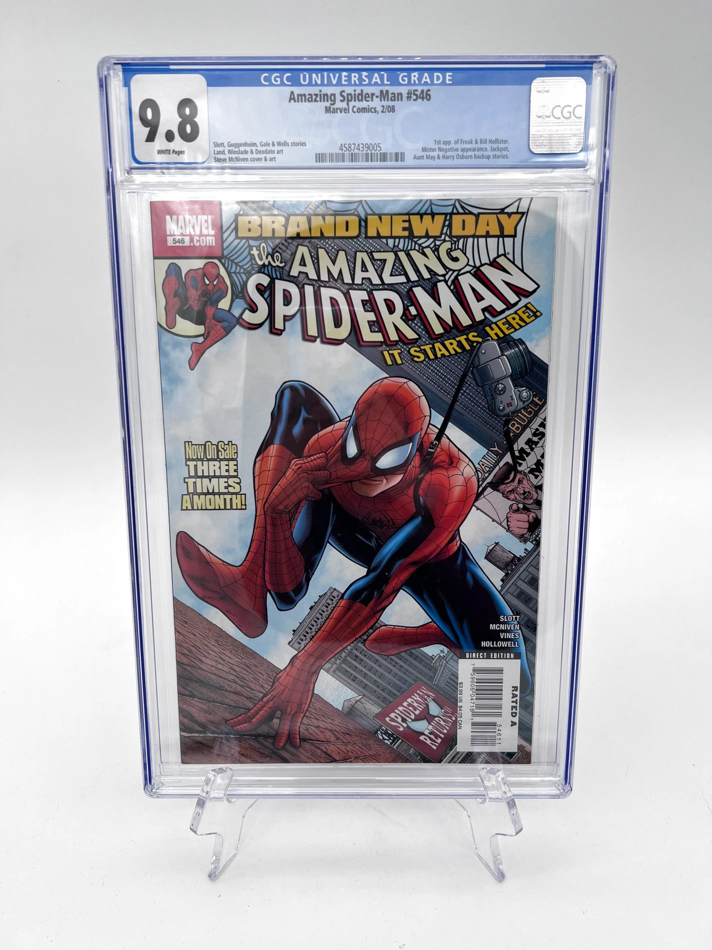 The Amazing Spider-Man Brand New Day #546 Graded