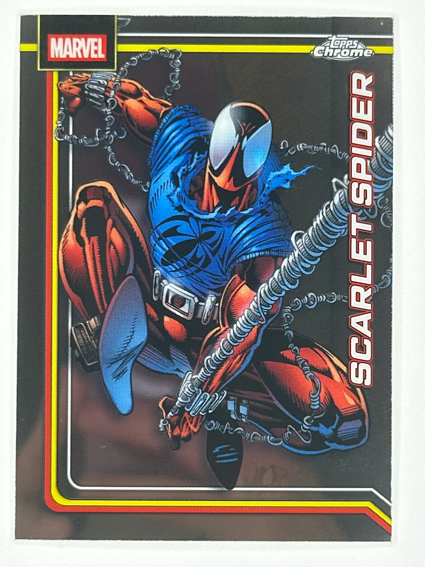 2026 Topps Marvel Chrome 146 Scarlet Spider Base Card