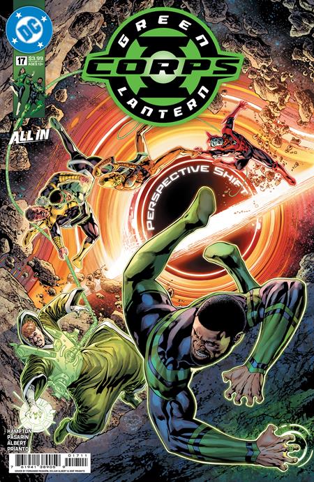 GREEN LANTERN CORPS #17 CVR A FERNANDO PASARIN & OCLAIR ALBERT