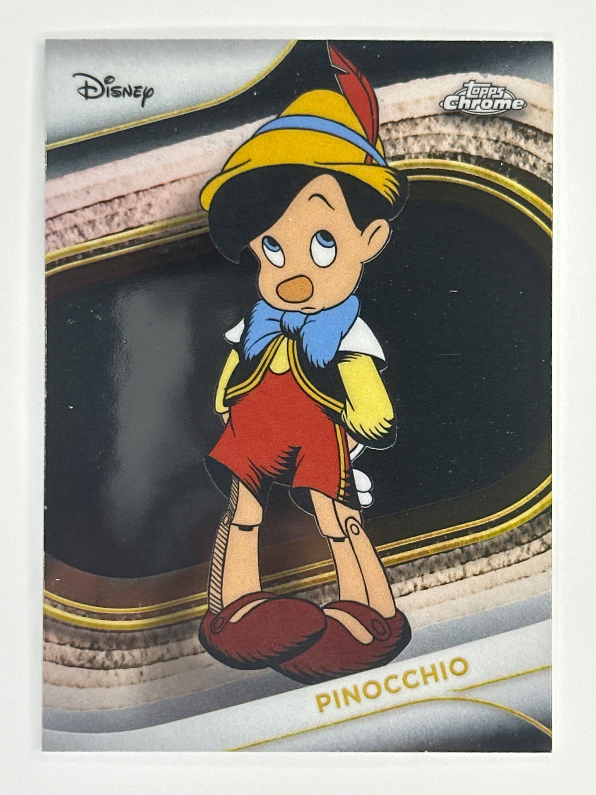 2025 Topps Disney Chrome 085 Pinocchio Base Card