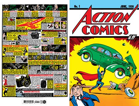 ACTION COMICS #1 FACSIMILE EDITION CVR C JOE SHUSTER FOIL VAR (2026)