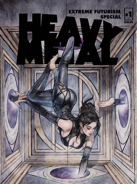 HEAVY METAL MAGAZINE SPECIAL EXTREME FUTURISM #1 CVR A MARCO TURINI (MR)