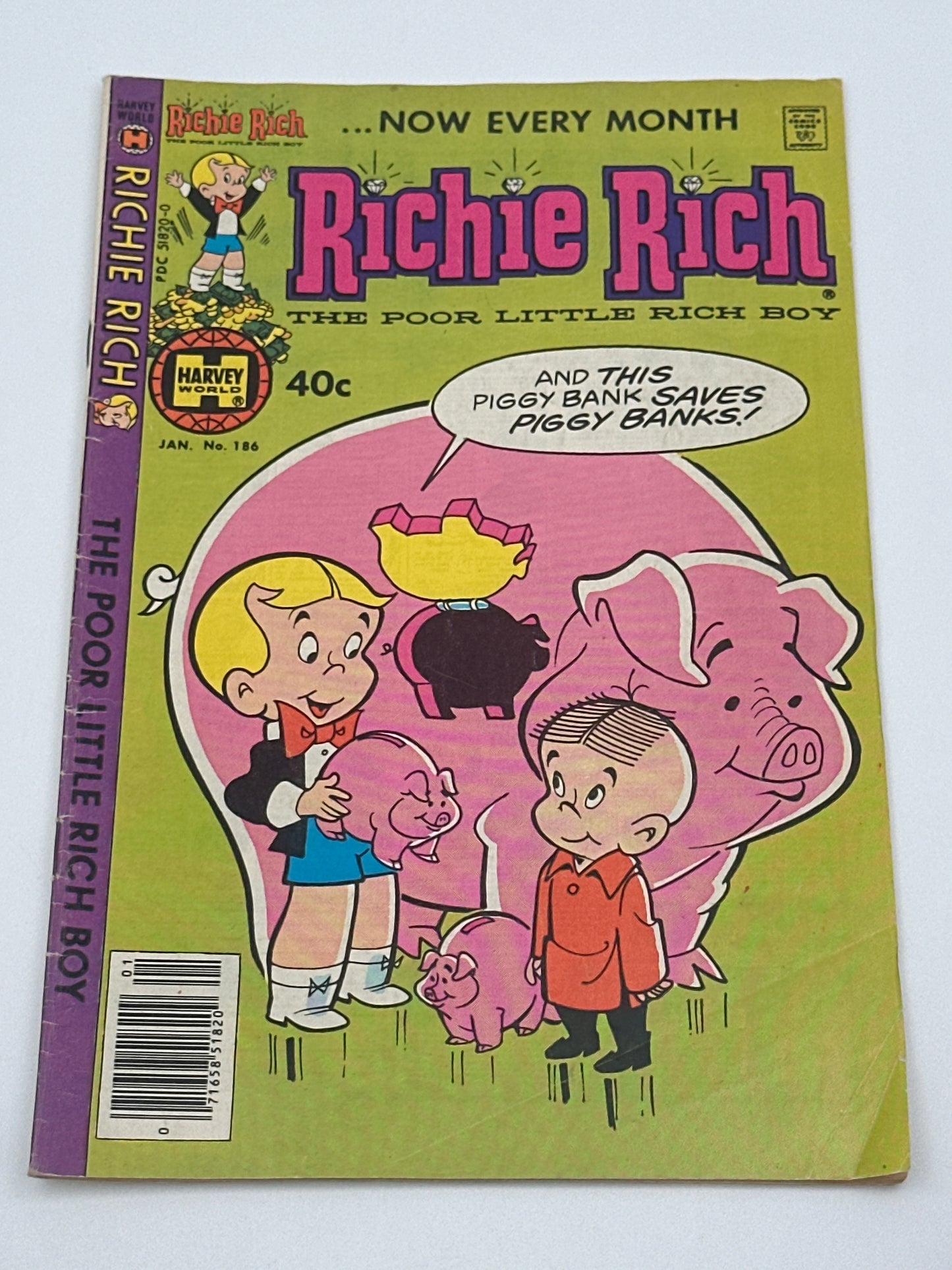Richie Rich #186 VG/FN