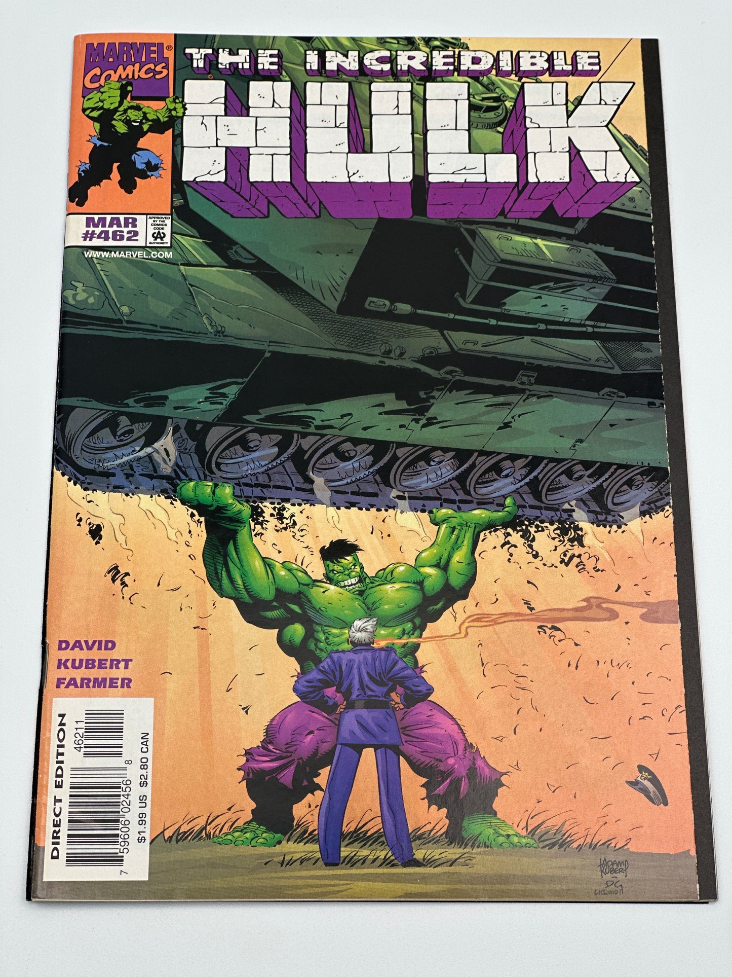 The Incredible Hulk #462 CVR B VG/FN