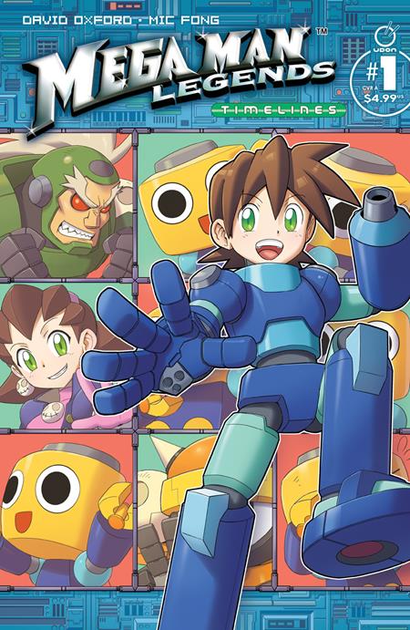 MEGA MAN LEGENDS TIMELINES #1 (ONE SHOT) CVR A MIC FONG NM