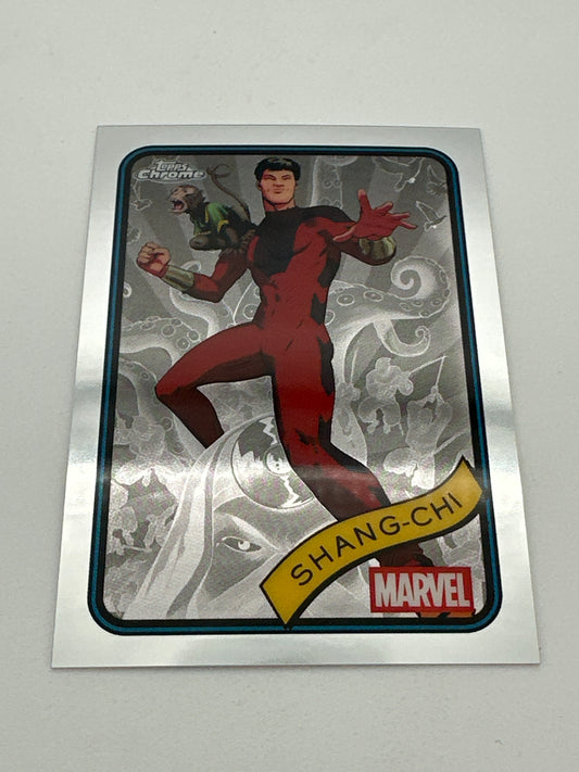 Marvel Topps Chrome Shang-Chi Base