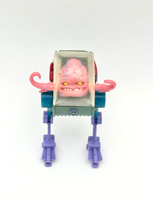 Vintage 1989 TMNT Krang with Walker Body Action Figure – Playmates Teenage Mutant Ninja Turtles