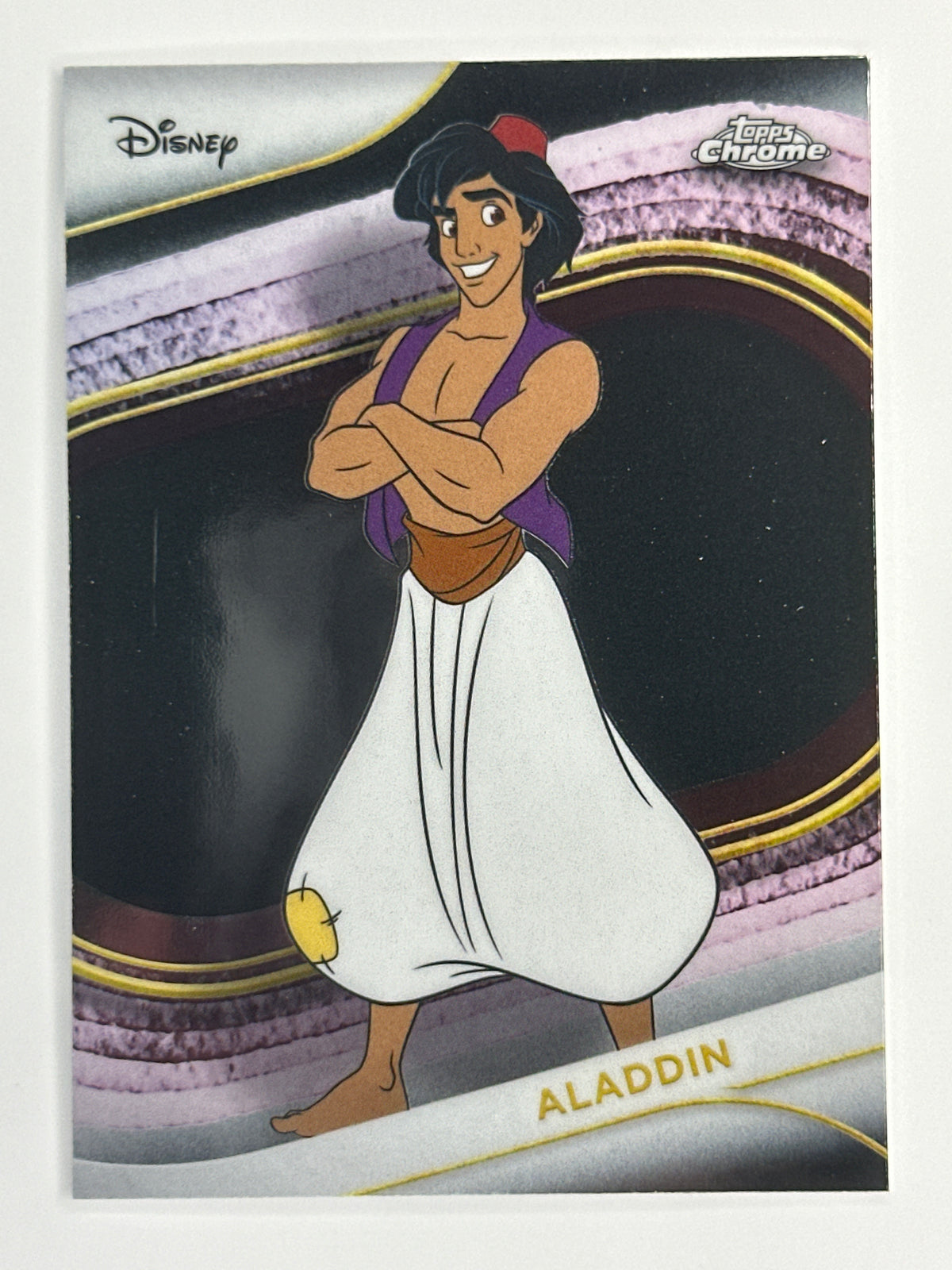 2025 Topps Disney Chrome 184 Aladdin Base Card