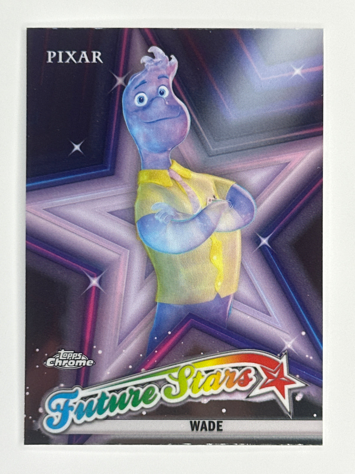 2025 Topps Disney Chrome FS-3 Wade Future Stars Refractor Card