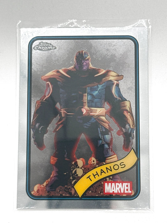 2025 Topps Marvel Chrome #158 Thanos Base