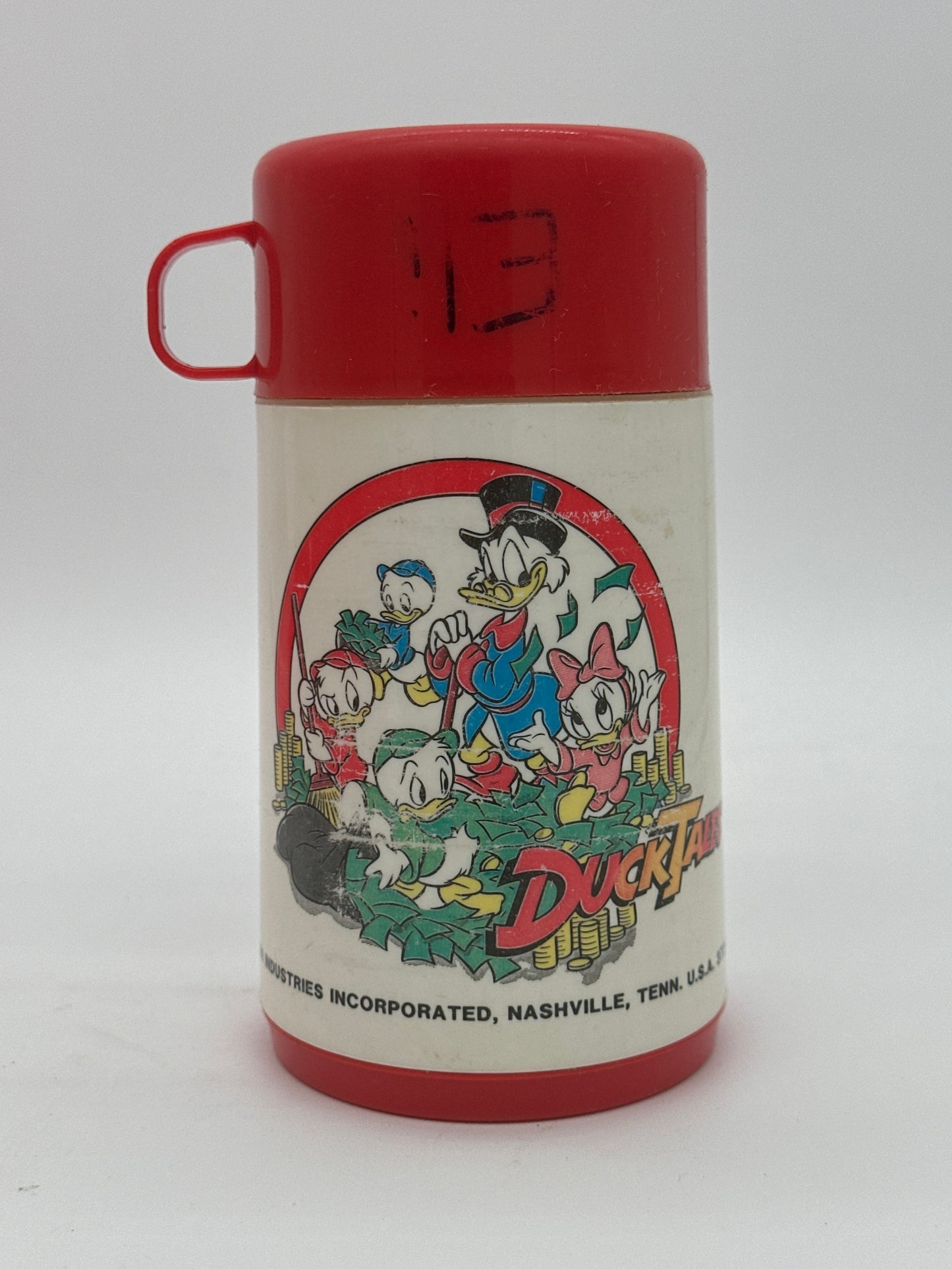 DuckTales 1986 Vintage Lunch Box and Thermos