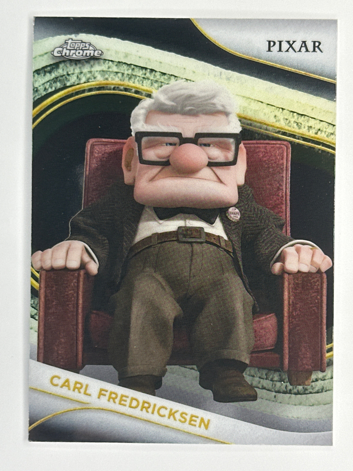 2025 Topps Disney Chrome 173 Carl Fredricksen Base Card