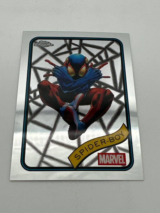 Marvel Topps Chrome Spider-Boy Base