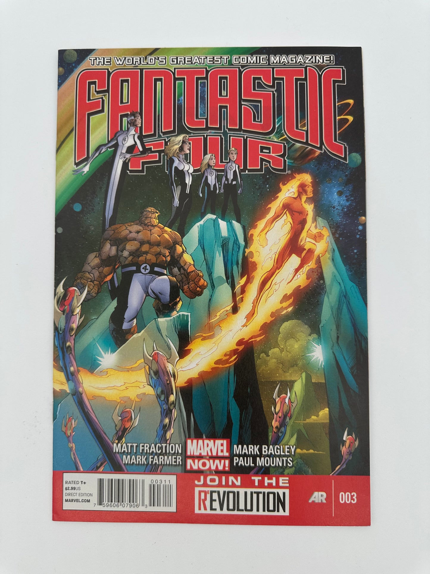 Fantastic Four Marvel Now #003 NM