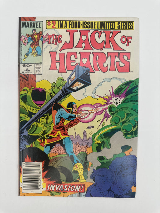 Jack of Hearts #2 Newsstand VF