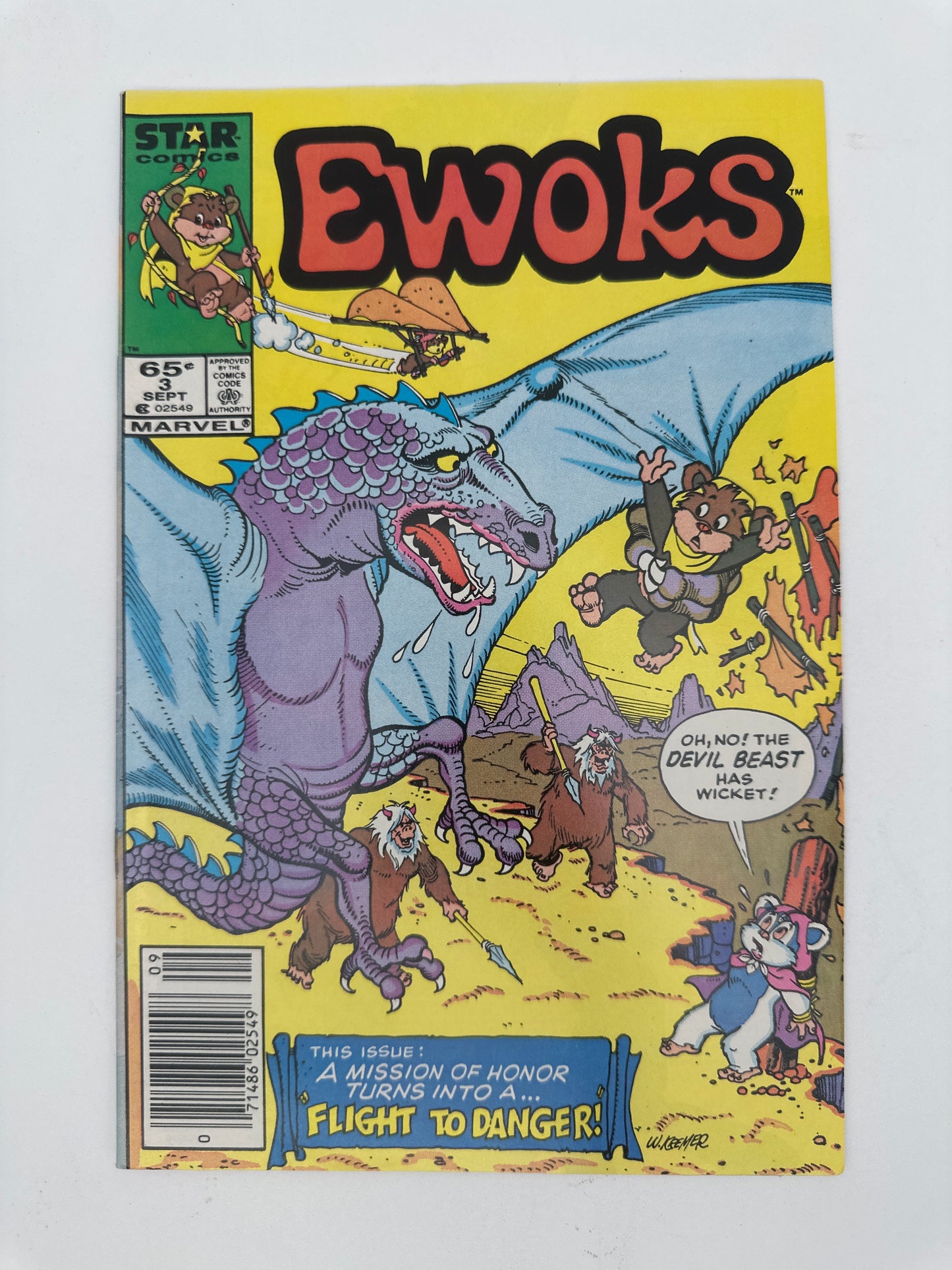 Ewoks #3 Newsstand FN/VF