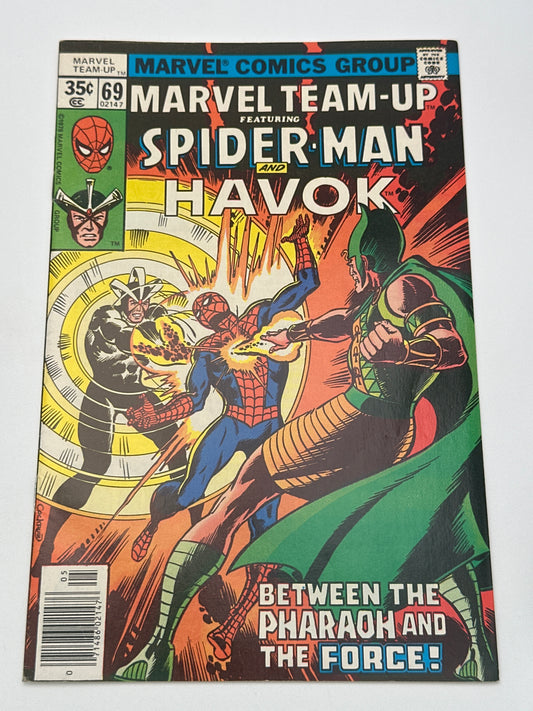 Marvel Team-Up #69 Newsstand with COA VF