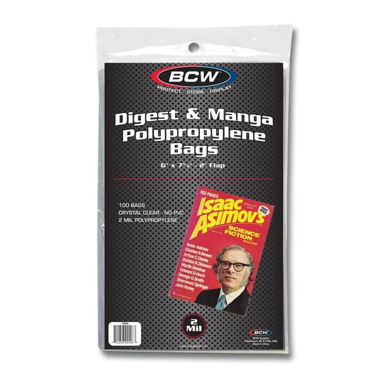 DIGEST & MANGA BAGS (PACK OF 100)