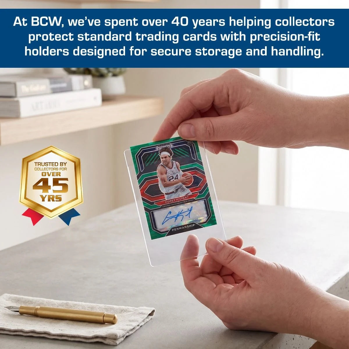 BCW Semi-Rigid Card Holders #2 – 50 Count