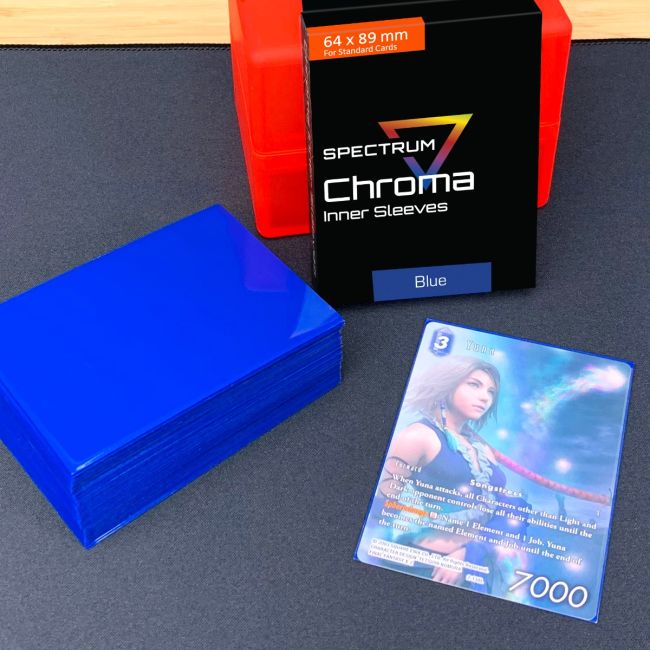 BCW Spectrum Chroma Inner Sleeves – Blue – 100 Count