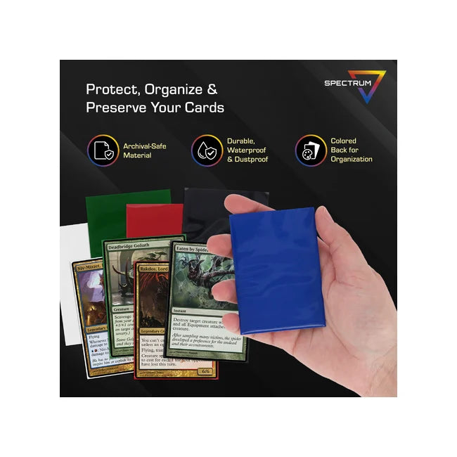 BCW Spectrum Chroma Inner Sleeves – Blue – 100 Count