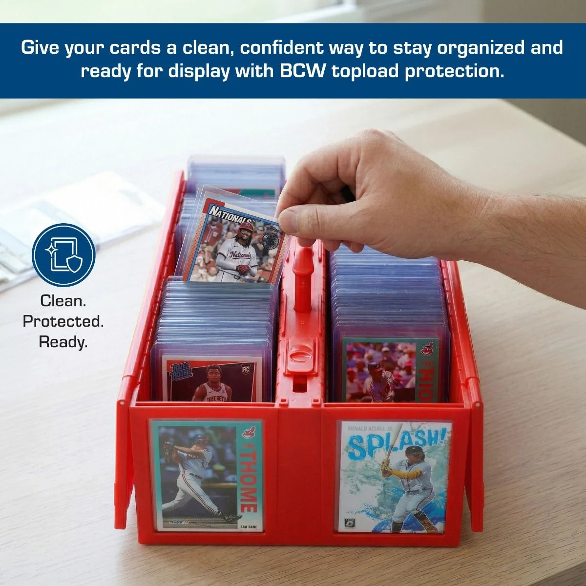 BCW Topload Card Holder 3x4 – Standard (25 Count)