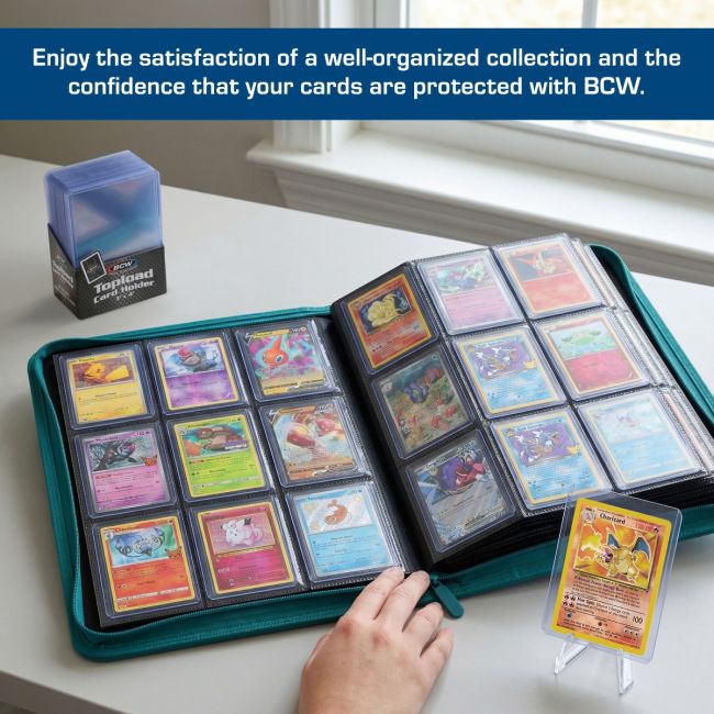 BCW Topload Card Holder 3x4 – Standard (25 Count)