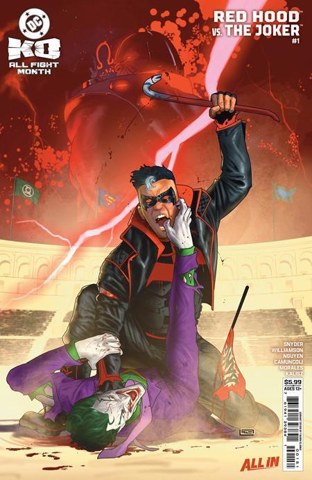 DC K.O. RED HOOD VS JOKER #1 (ONE SHOT) CVR E TAURIN CLARKE CARD STOCK VAR - Glass City Comics & Collectibles