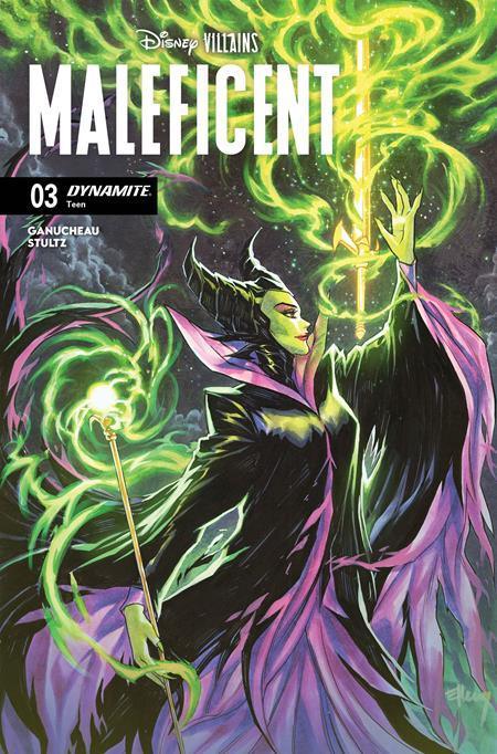 DISNEY VILLAINS MALEFICENT #3 CVR B ELLERY VAR - Glass City Comics & Collectibles