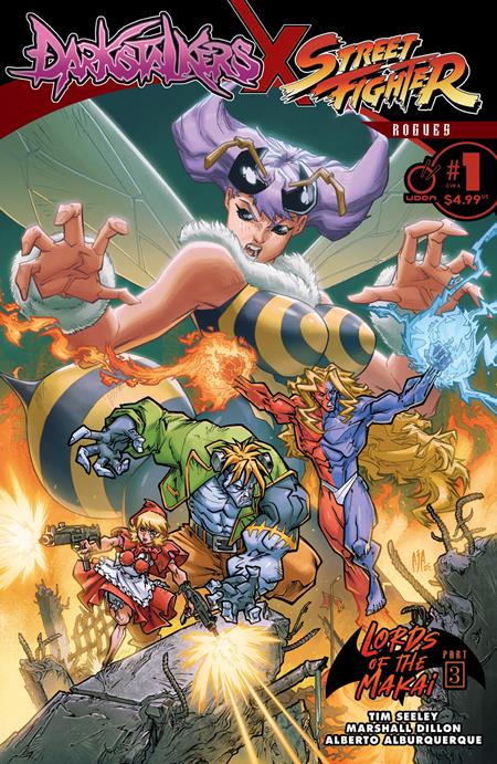 DARKSTALKERS X STREET FIGHTER ROGUES #1 (ONE SHOT) CVR A ALBERTO ALBURQUERQUE NM