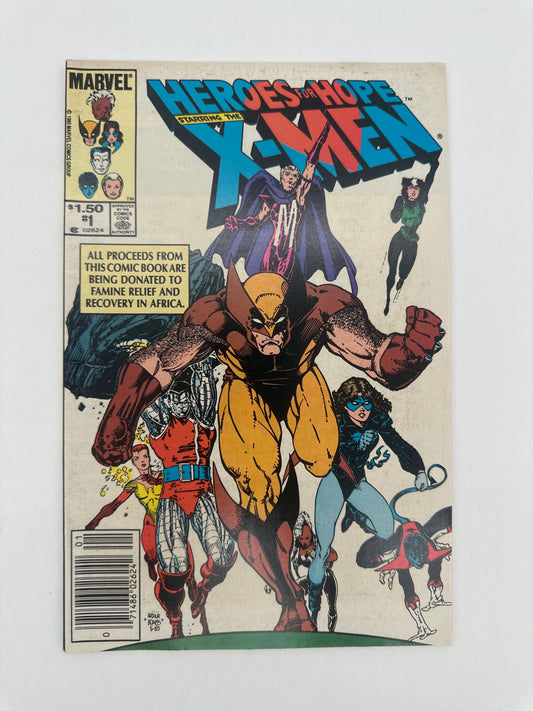 Heroes For Hope #1 Newsstand VF/NM