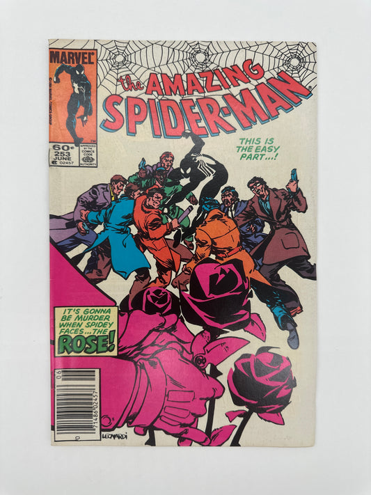 The Amazing Spider-Man #253 Newsstand VF