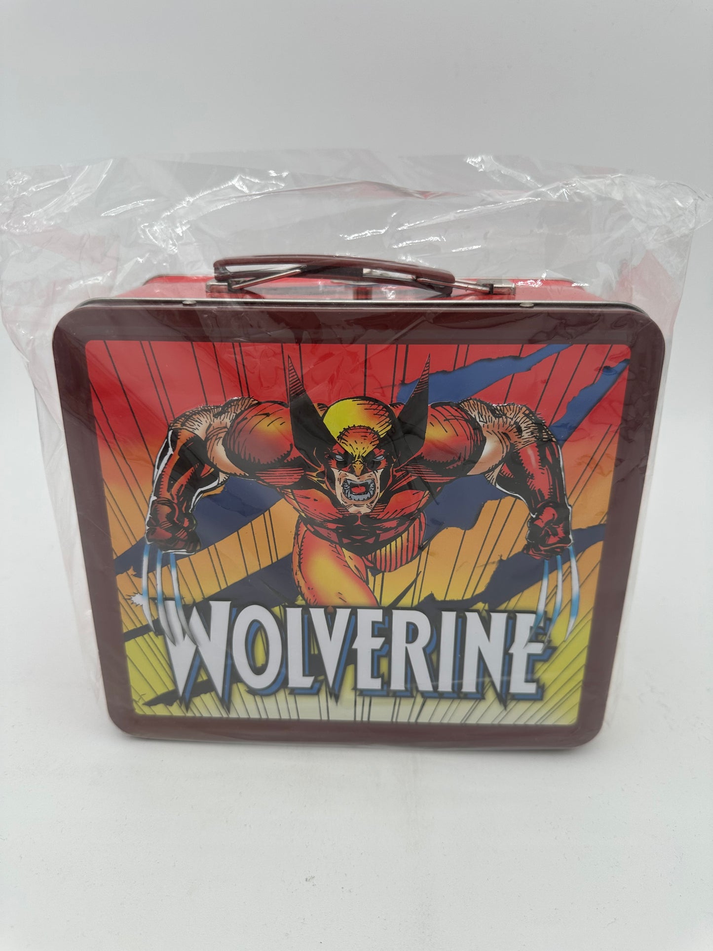 Wolverine Metal Lunch Box with Bev Container