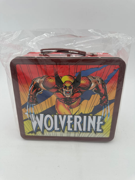 Wolverine Metal Lunch Box with Bev Container