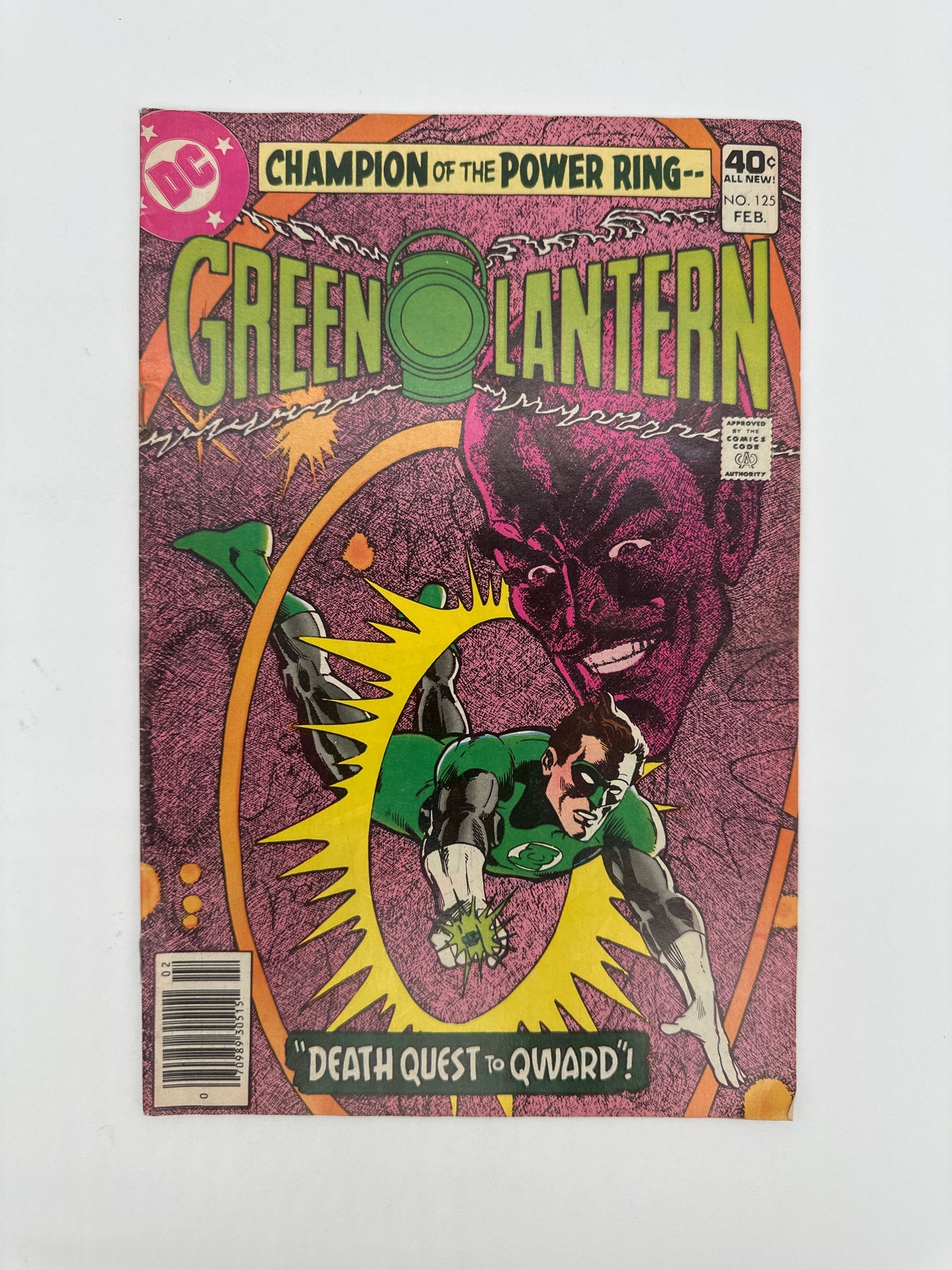 Green Lantern #125 Newsstand VF