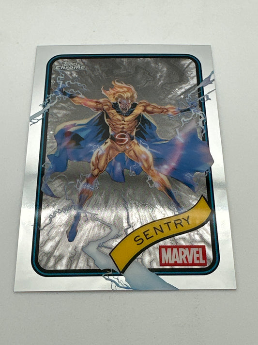 Marvel Topps Chrome Sentry Base